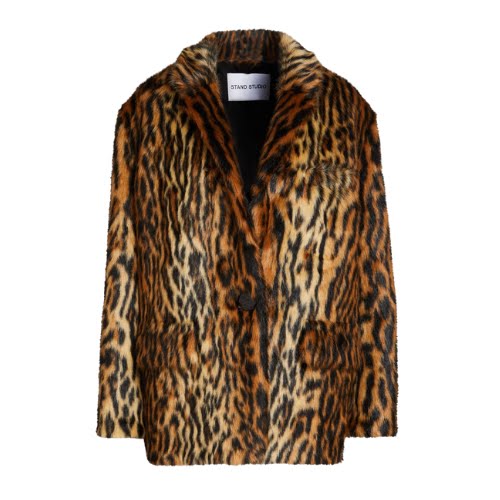 Leopard-Print Faux Fur Jacket, €310