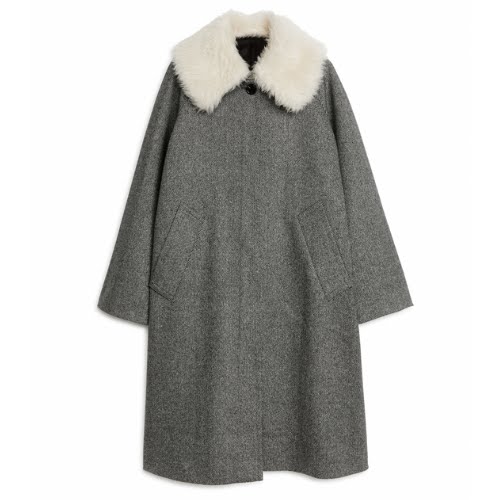 Wool Collar Coat, €155