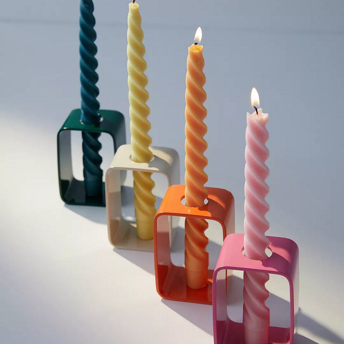 Urban Outfitters, Pink Cole Taper Candle Holder, €8