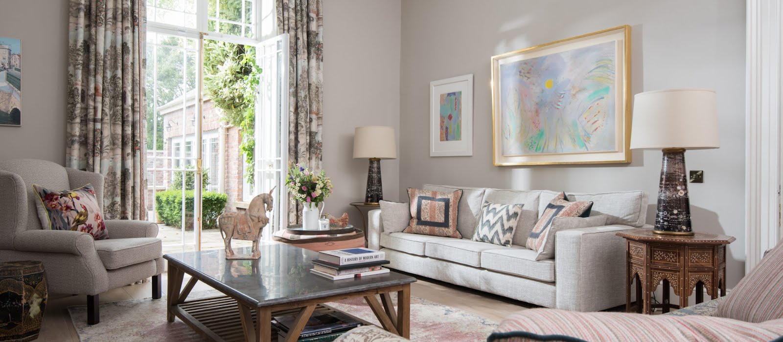 This Ranelagh mews home has been infused with a soft, serene palette