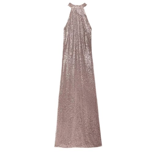 Zuri Sequin Halter Dress, €435