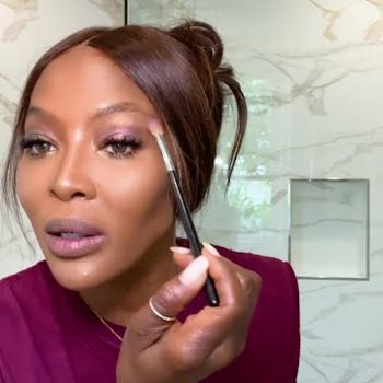 Naomi Campbell shares her ten-minute beauty routine