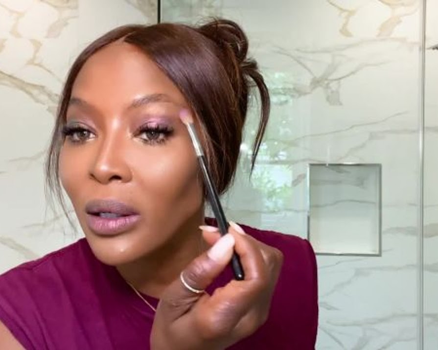 Naomi Campbell shares her ten-minute beauty routine