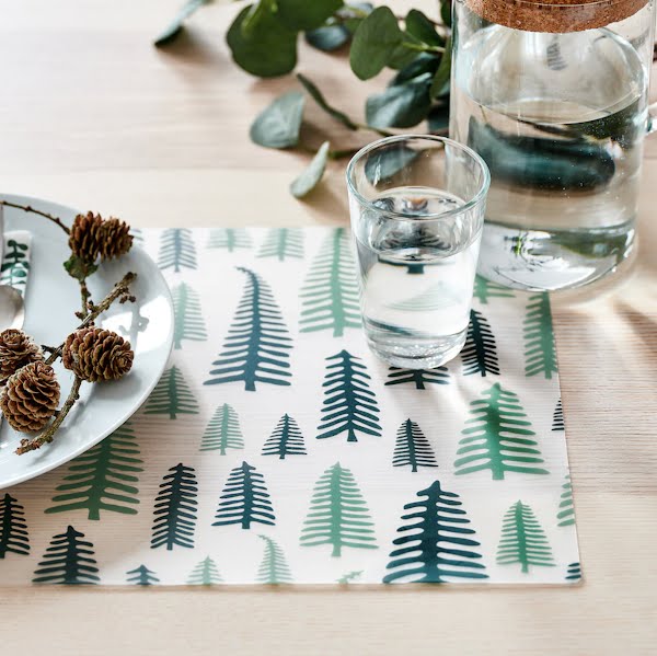 Christmas tablescape