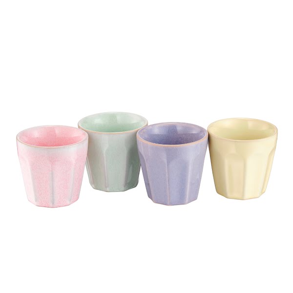 Set of 4 Ceramic Espresso Cups, €9.99