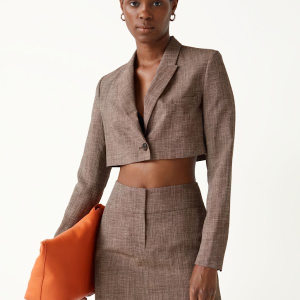 Cropped Tailored Blazer, €149, &Other Stories