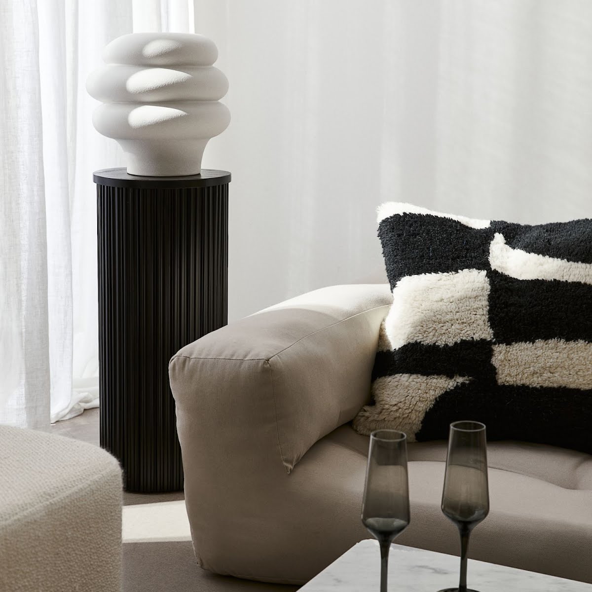 H&M Home Tufted Wool Cushion Cover, €34.99