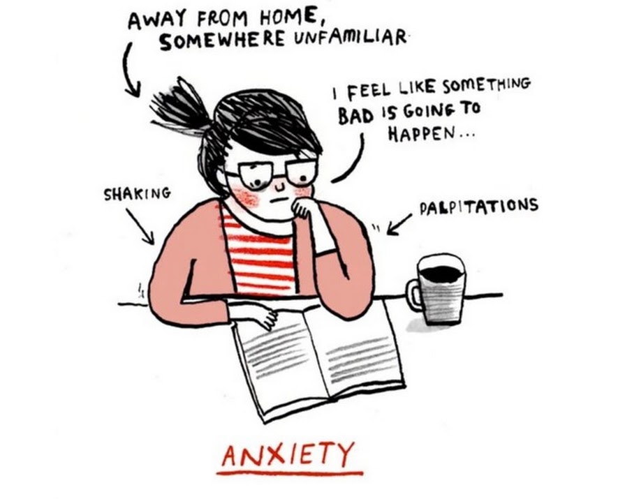 These Illustrations Sum Up What Living With Anxiety And Depression Is Like