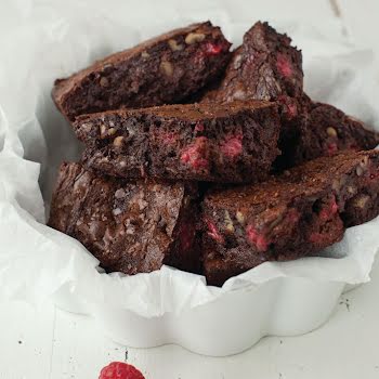 Valentine’s dessert: Neven Maguire’s raspberry chocolate brownies