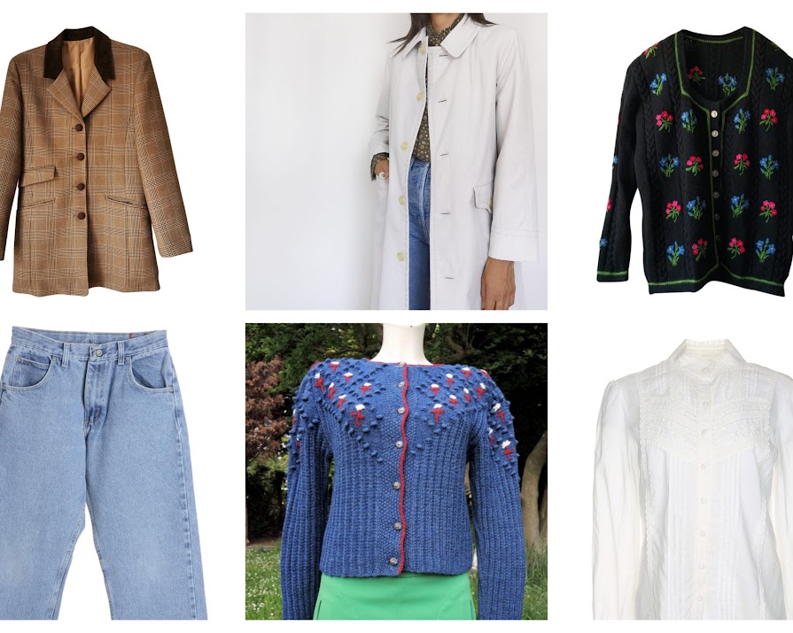 The 5 items you need for an autumn capsule wardrobe and where to find them vintage