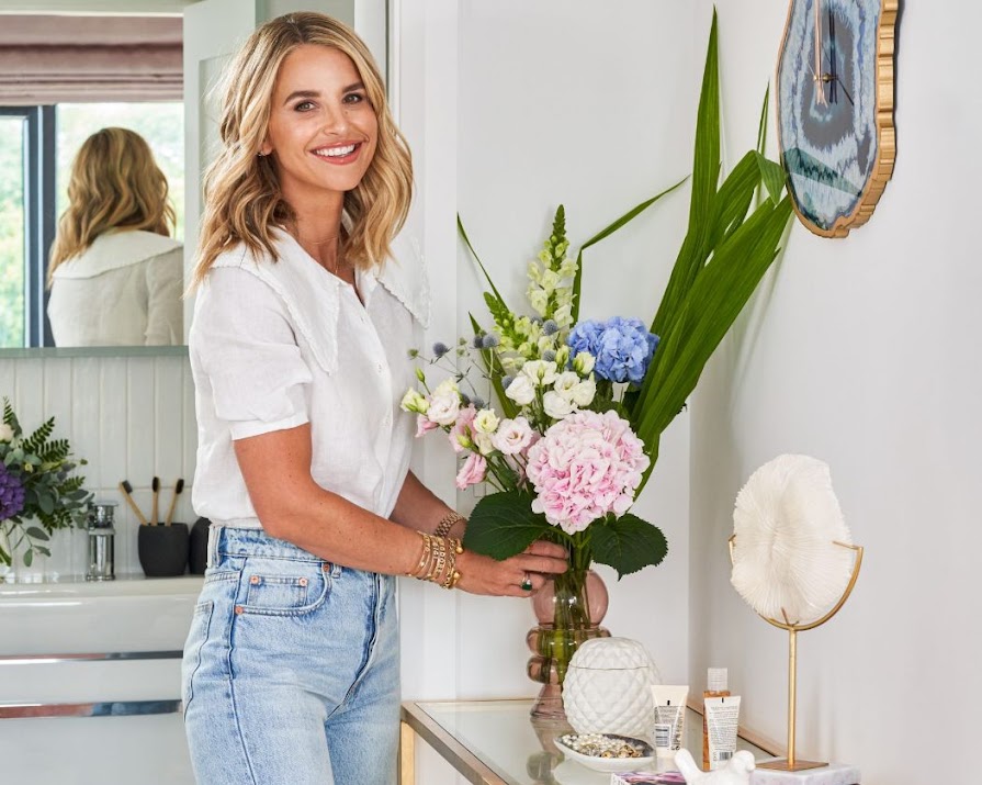 Inside Vogue Williams’ boutique guest bedroom in her seaside Howth home