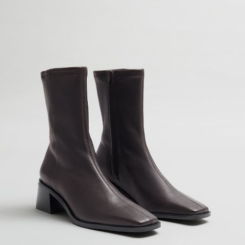 & Other Stories, Leather Sock Boots, €159