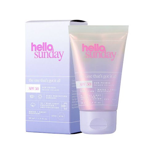 HELLO SUNDAY The One That's Got It All Invisible Sun Primer SPF50, €26