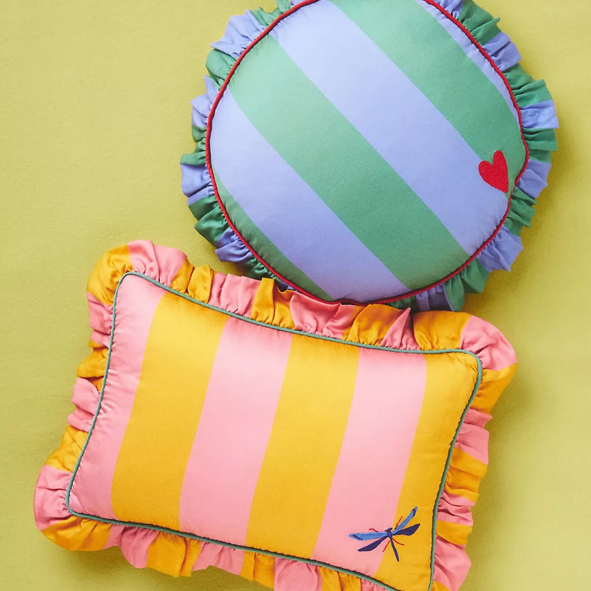 Anthropologie, Pernille Rosenkilde for Anthropologie Striped Cushion, €80