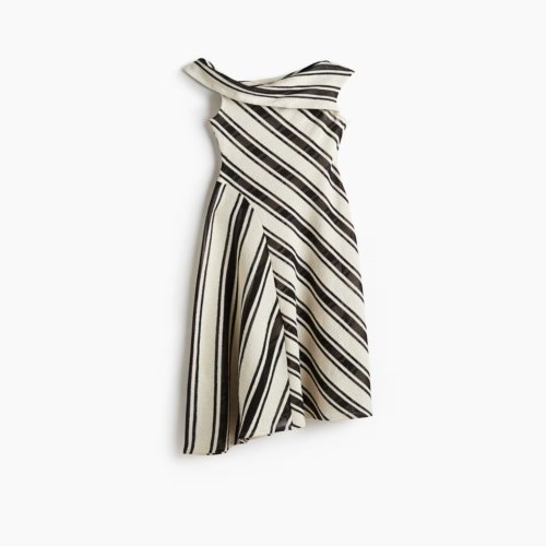 Knitted one-shoulder dress, €34
