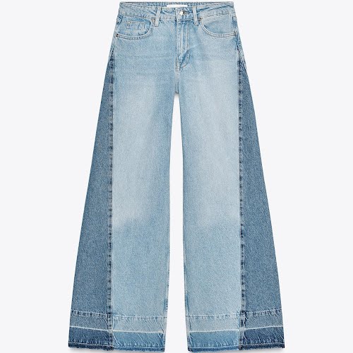 Zara wide-leg jeans, €45.95
