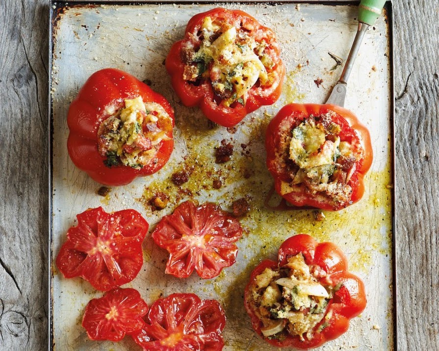 Supper Club: Panzanella-stuffed tomatoes