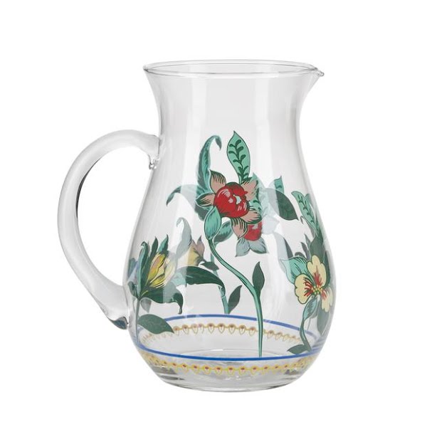 Botanic print jug, €39.99, Stone + Beige