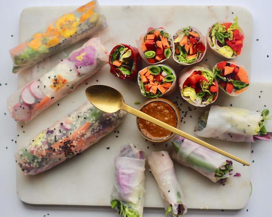 Suzanna Melinn’s veggie rice rolls are (almost) too pretty to eat