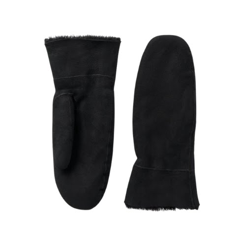 Totem Suede Shearling Mittens, €204