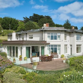 Room with a view: This stunning home on the southern slopes of the Howth peninsula is on the market for just under €5 million