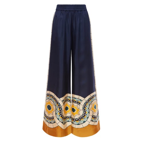 Palazzo Silk Pants, €590, ladoublej.com