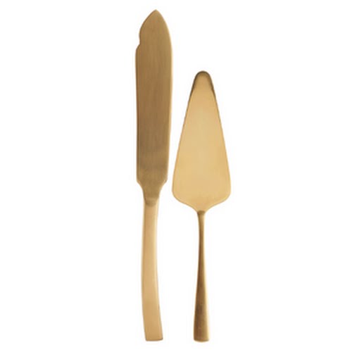 Golden Cake Servers, €40, Lil & Co Home
