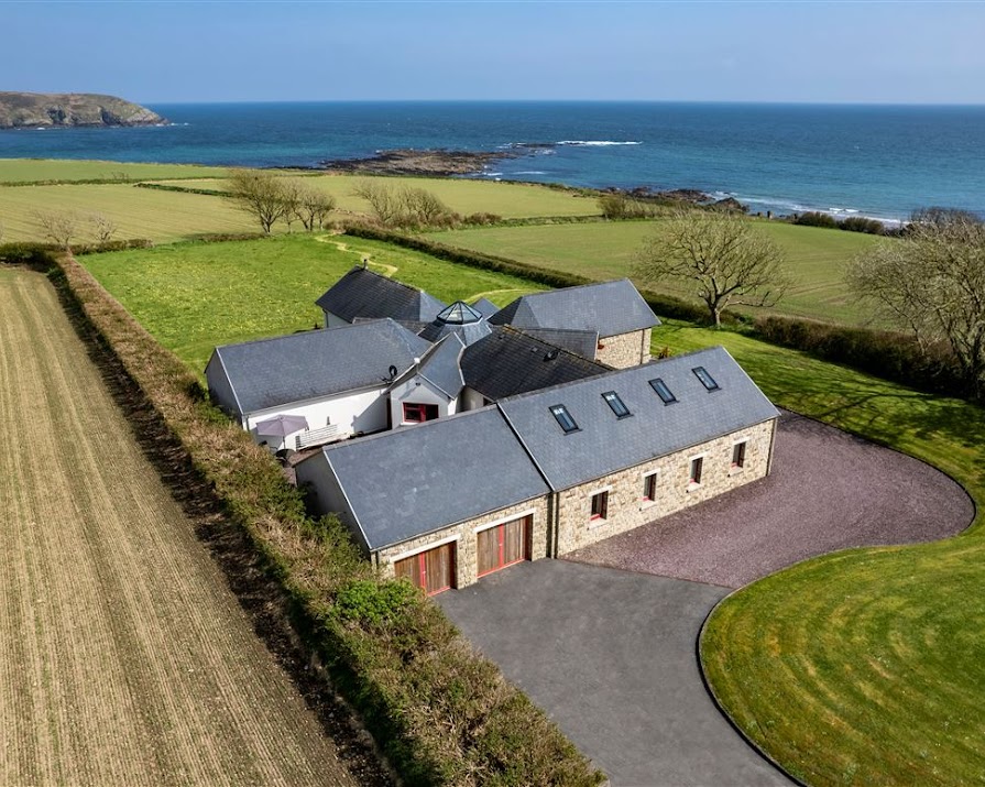 This Kinsale home with floor-to-ceiling windows and sea views is on the market for €1.25 million