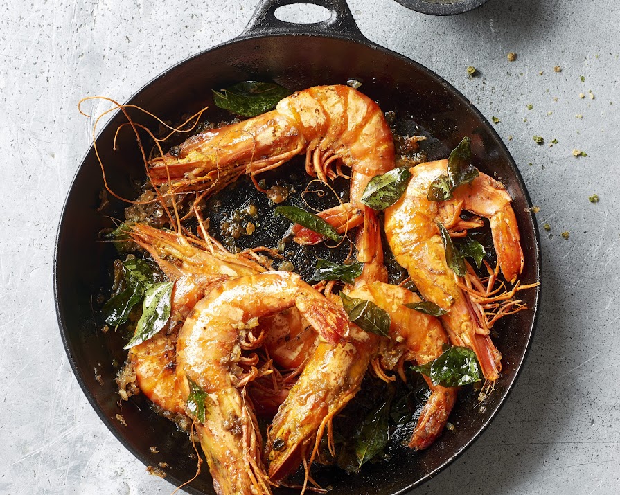 Spice things up with these South Indian-style prawns