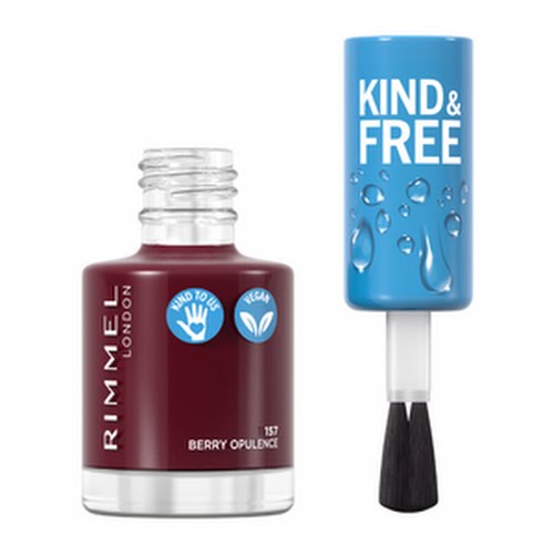 Rimmel Kind & Free Nail Polish in Berry Opulence, €8