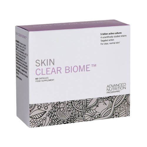 Advanced Nutrition Skin Clear Biome 60 Capsules, €73, Fitzgerald Private Clinic