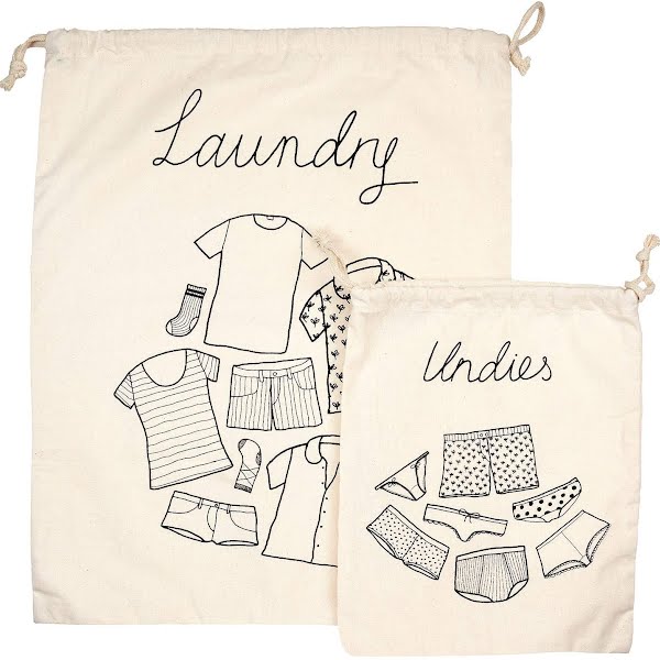 Sass & Belle Travel Laundry Bags, €12.86