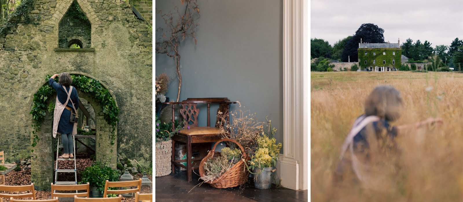 At Killyon Manor in Co Meath, foraged flowers showcase the beauty of native blooms