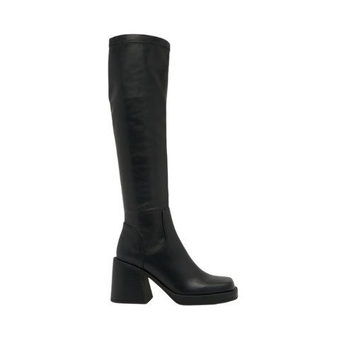 Danielle Platform Knee Boots in black, €81