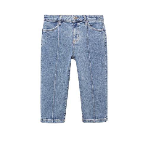 Capri Jeans with Decorative Stitching , €29.99, Mango