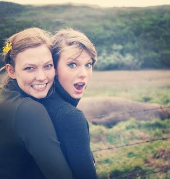Taylor Swift and Karlie Kloss
