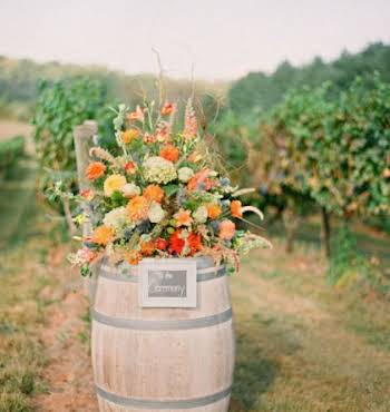 A Barrel of Flowers