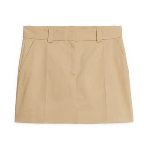 Arket Cotton Mini Skirt, €30