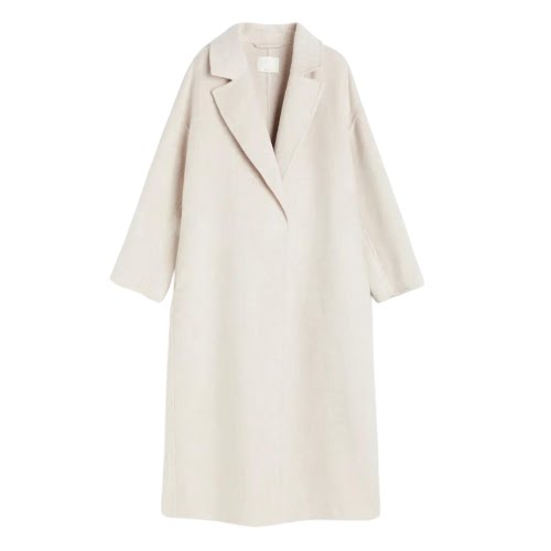 Wool-Blend Coat, €179
