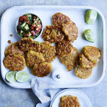 Supper Club: Smoked sweetcorn fritters