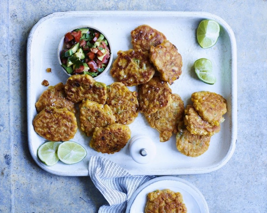 Supper Club: Smoked sweetcorn fritters