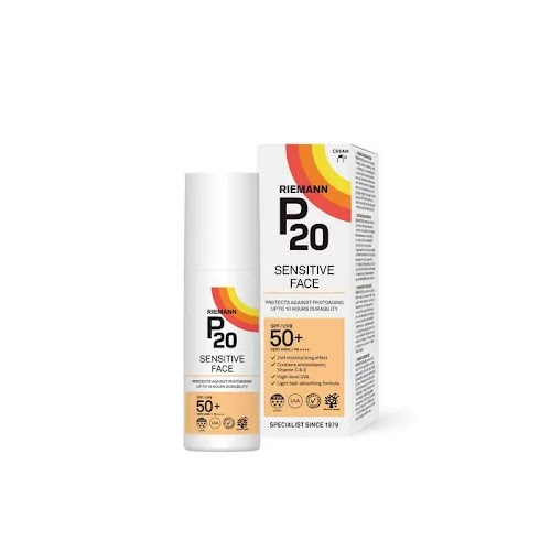Riemann P20 Sensitive Face SPF 50+ Sun Cream, €22.50