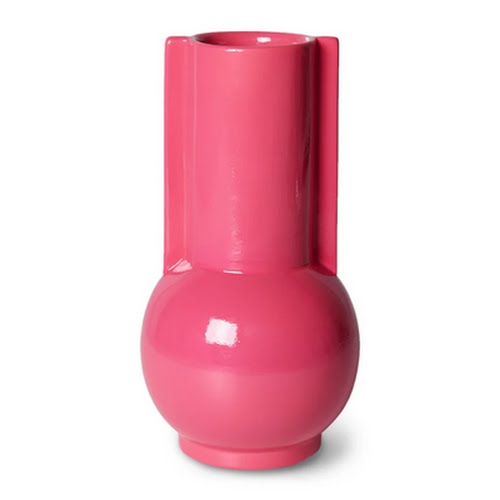 April & The Bear Ceramic Hot Pink Vase, €20