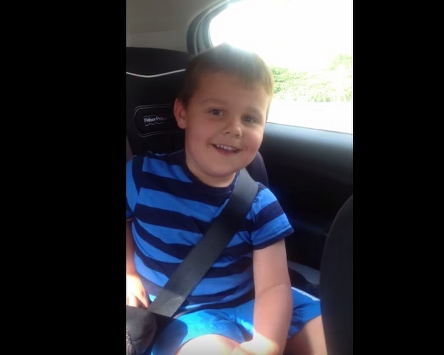 Watch: 5 Year Old Boy’s Reaction To Being Told His Mum’s Pregnant Is Priceless