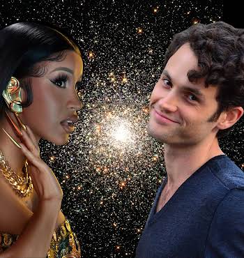 Cardi B Penn Badgley