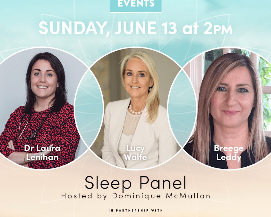Join a Moons Yoga session and sleep panel with Dr Lucy Wolfe