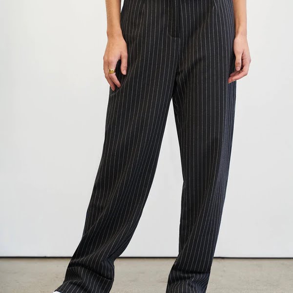 Pinstripe trousers, €38.95, 4th & Reckless