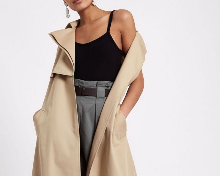Your April style saviour? A sleeveless coat of course