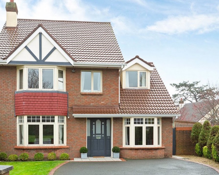 This 4-bed house (with extension) in Foxrock is on the market for €900K