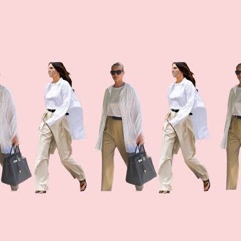 This chic, minimal outfit formula is all over Instagram